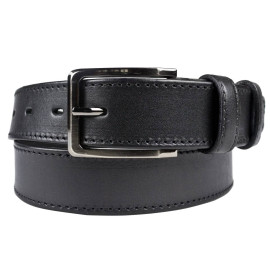 Кожаный ремень Fornace black (арт. 9003-01)