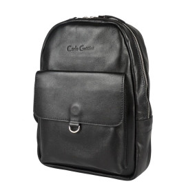 Женский кожаный рюкзак Annicco black (арт. 3077-01)