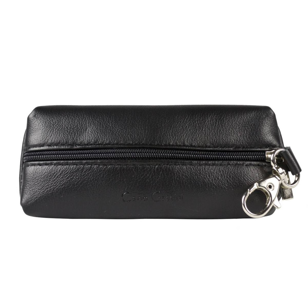 Кожаная ключница Cavone black (арт. 7105-01) Кожаная ключница Cavone black (арт. 7105-01)
